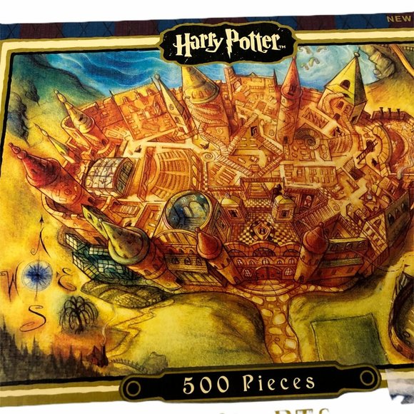 Harry Potter Hogwarts 500 Piece Jigsaw Puzzle  New York Puzzle Company - Picture 3 of 4